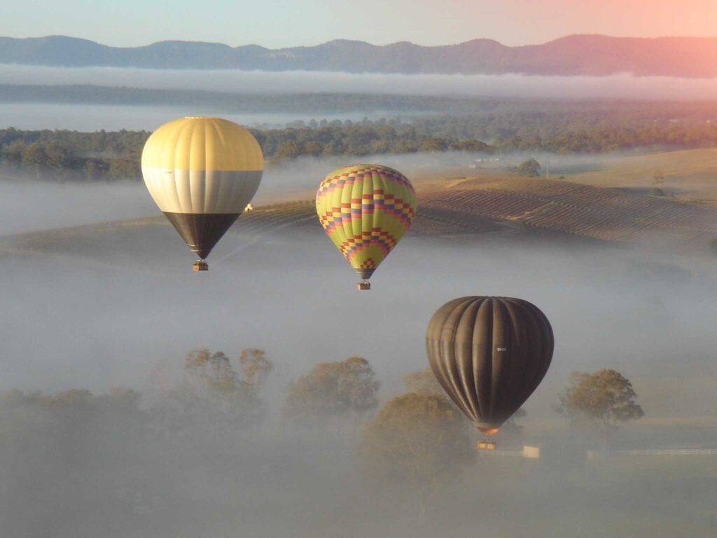 Hot Air Ballooning in the Hunter Valley